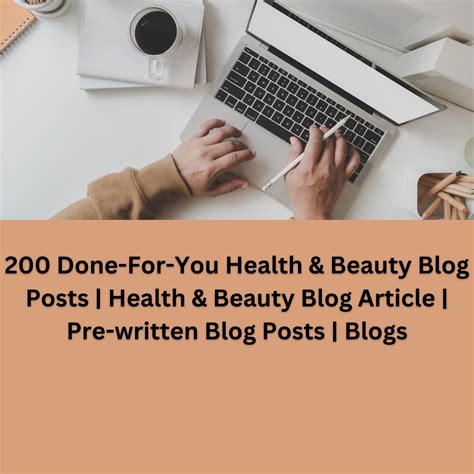 health and beauty blogs